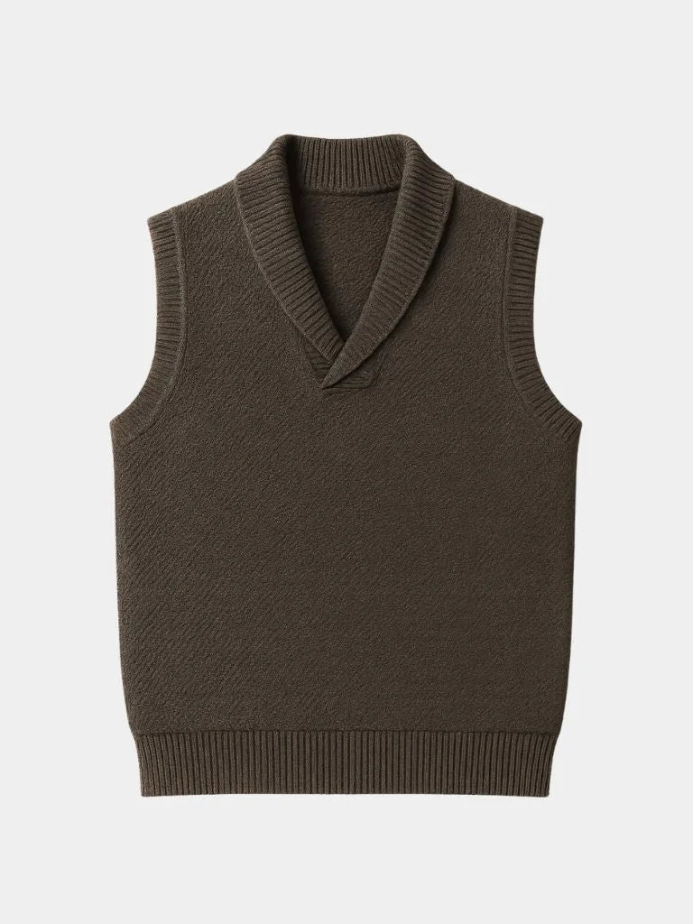 British Knit Vest Waistcoat | Bellmont Society