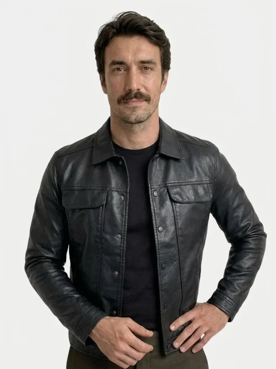 Bronze Rebel Leather Jacket | Bellmont Society