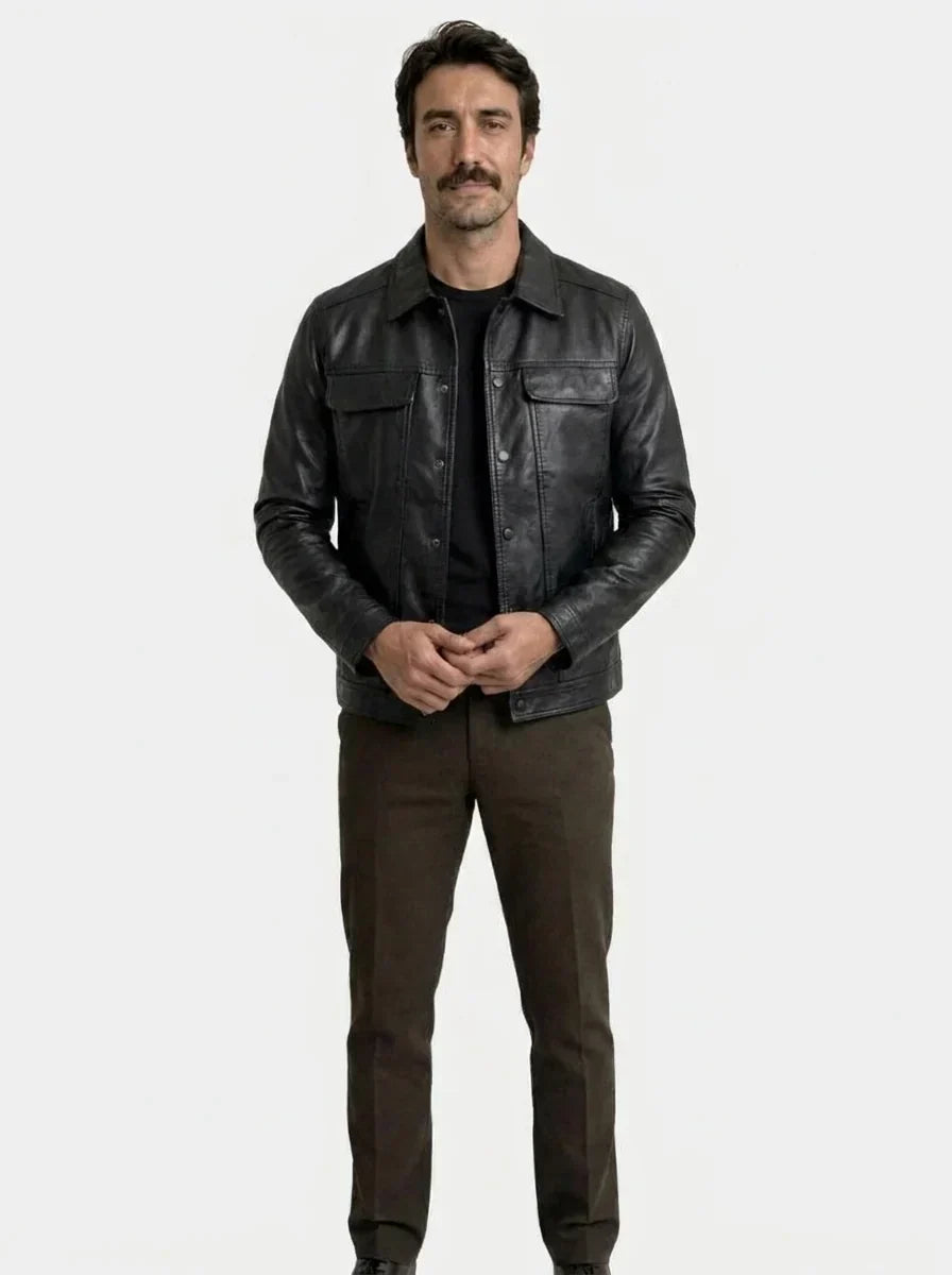 Bronze Rebel Leather Jacket | Bellmont Society