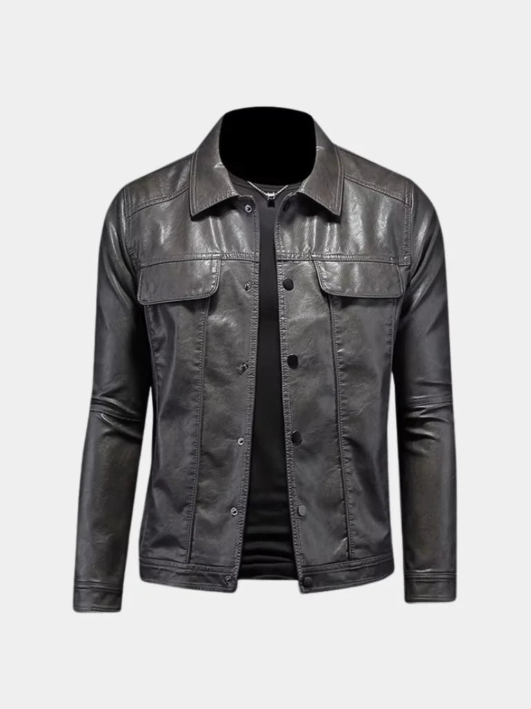 Bronze Rebel Leather Jacket | Bellmont Society