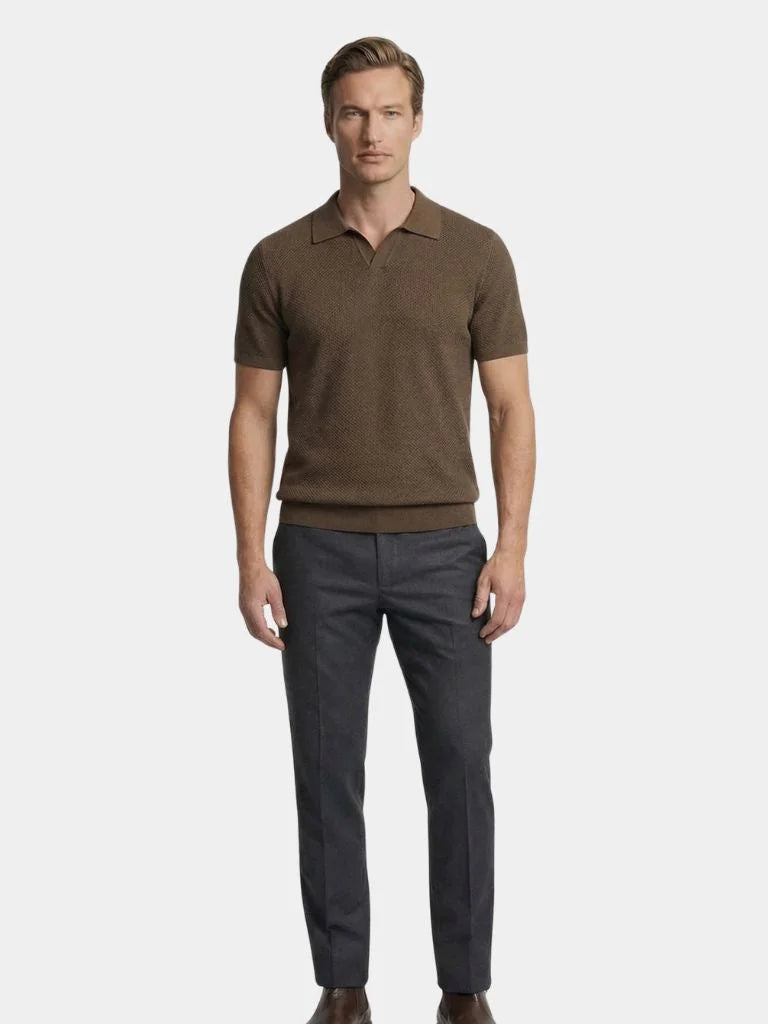Brownstone Polo Shirt | Bellmont Society