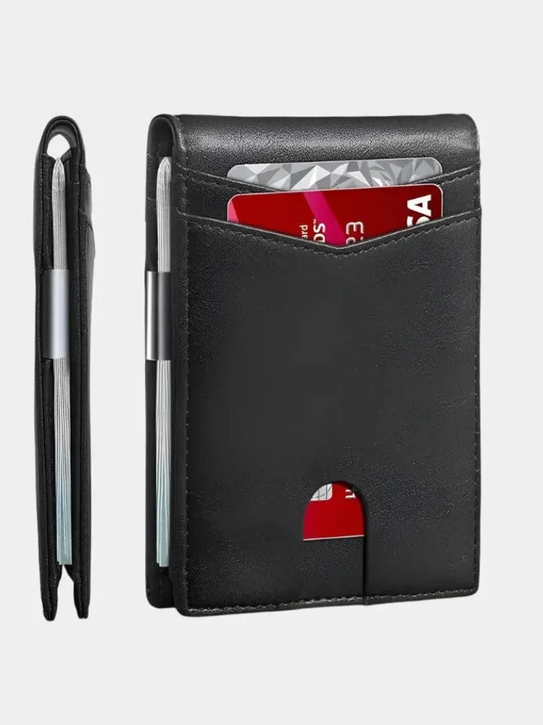 Carbon Fiber Anti RFID Minimalist Wallet | Bellmont Society
