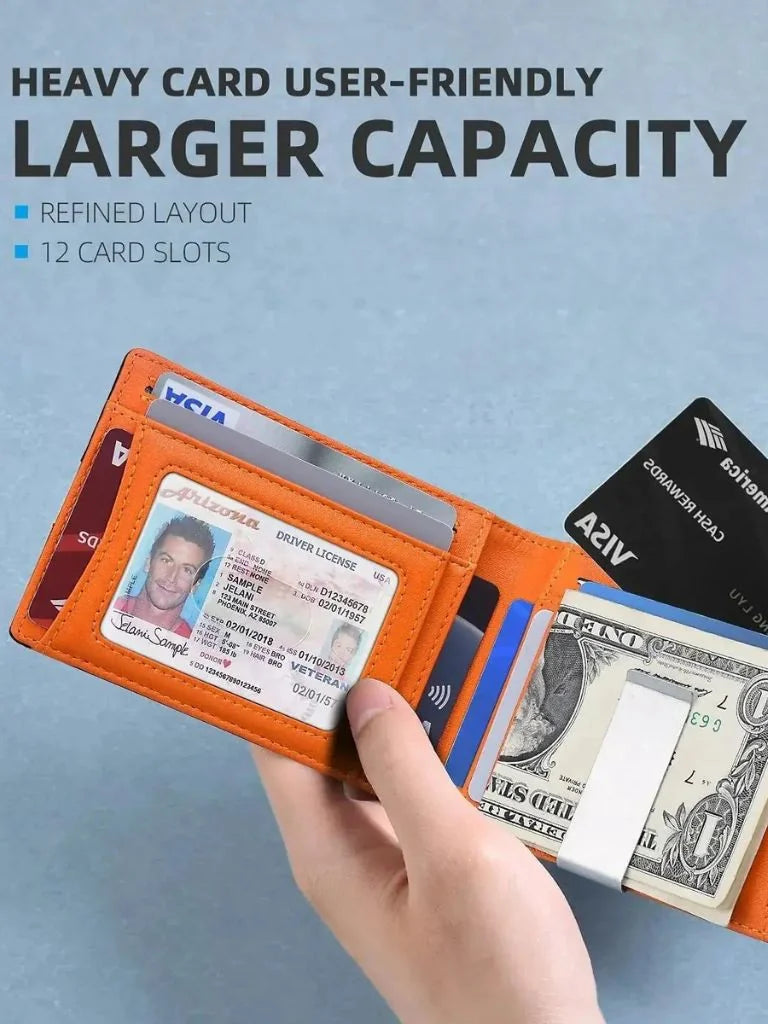 Carbon Fiber Anti RFID Minimalist Wallet | Bellmont Society