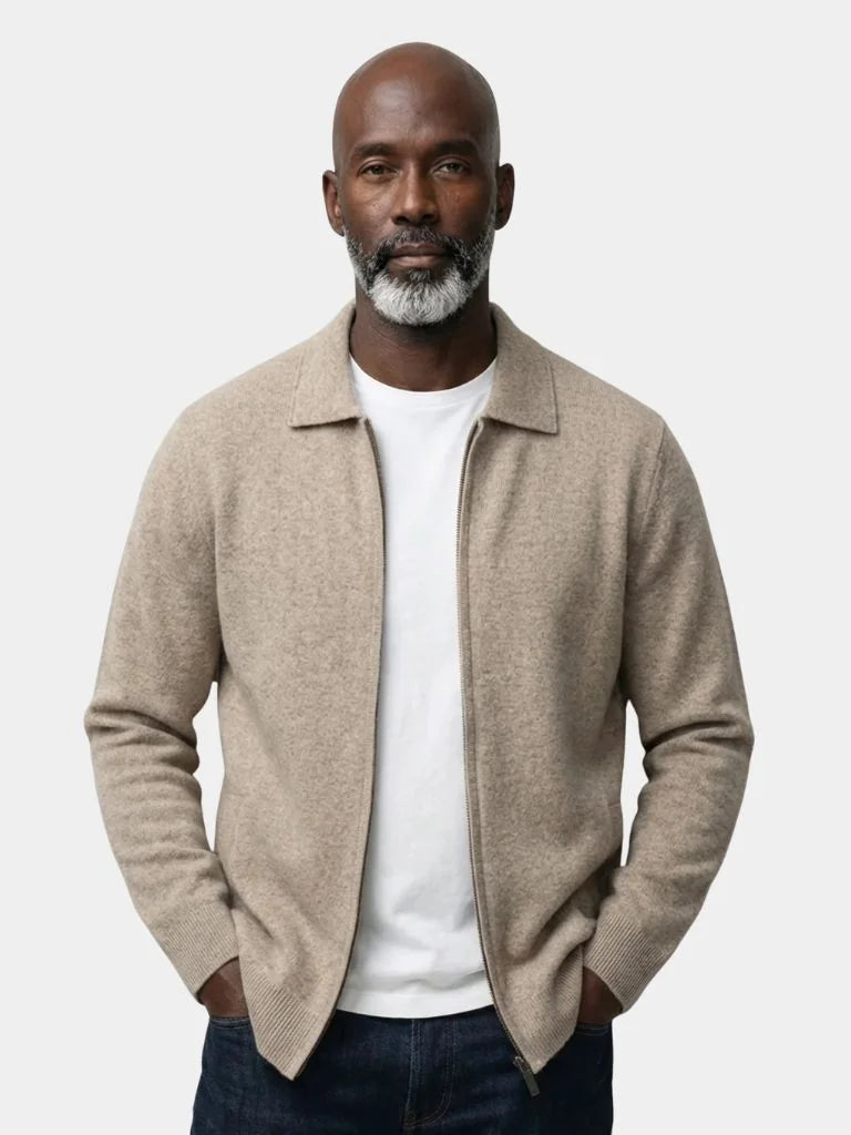 Cashmere Heritage Knit Jacket | Bellmont Society