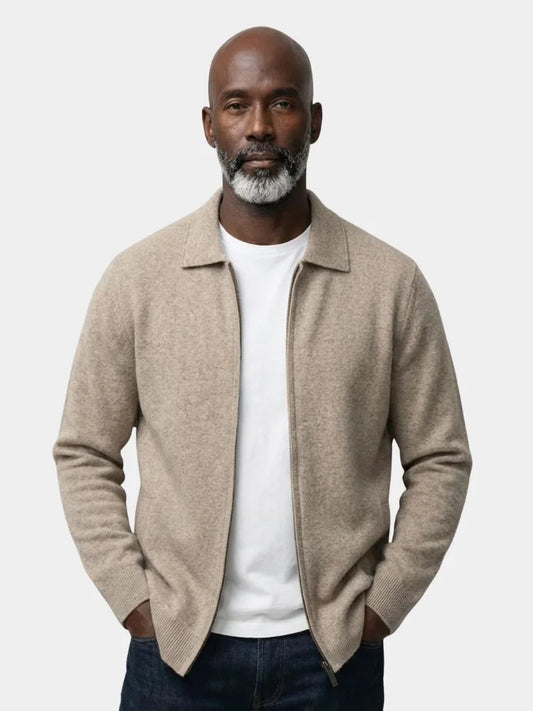 Cashmere Heritage Knit Jacket | Bellmont Society