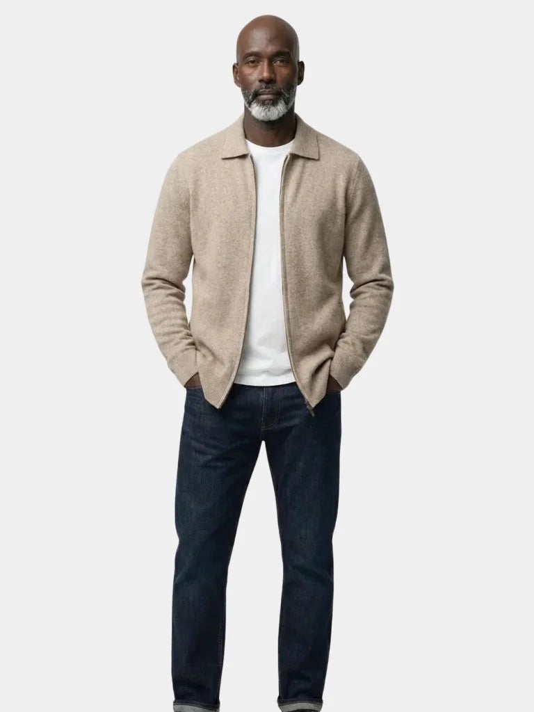 Cashmere Heritage Knit Jacket | Bellmont Society