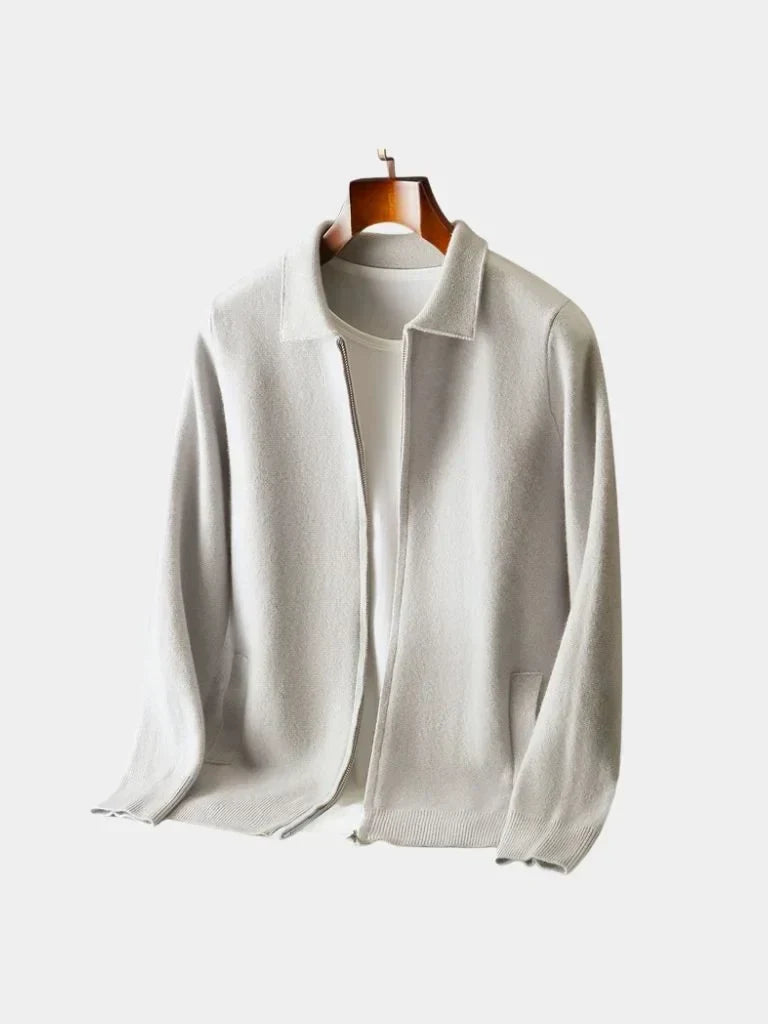 Cashmere Heritage Knit Jacket | Bellmont Society