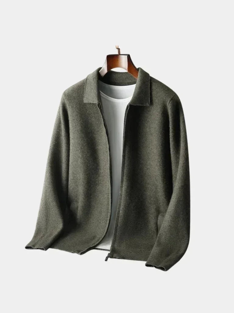 Cashmere Heritage Knit Jacket | Bellmont Society