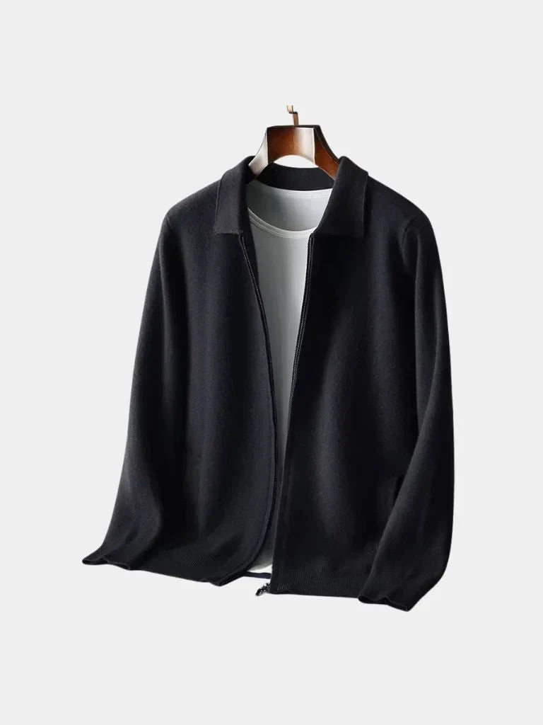 Cashmere Heritage Knit Jacket | Bellmont Society