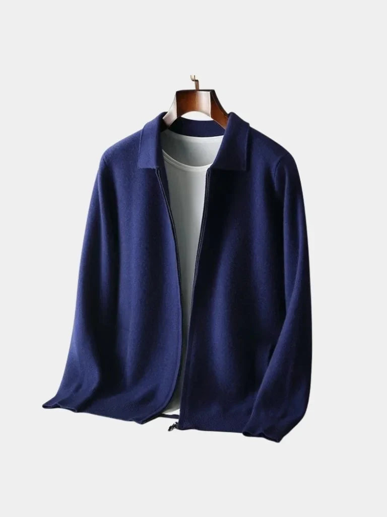 Cashmere Heritage Knit Jacket | Bellmont Society
