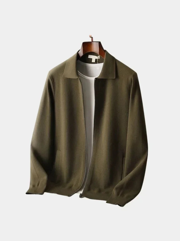 Cashmere Heritage Knit Jacket | Bellmont Society