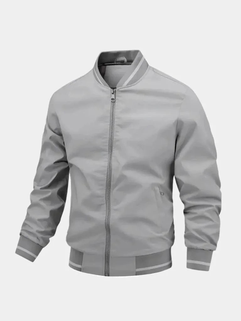 Casual Baseball Bomber Jacket | Bellmont Society