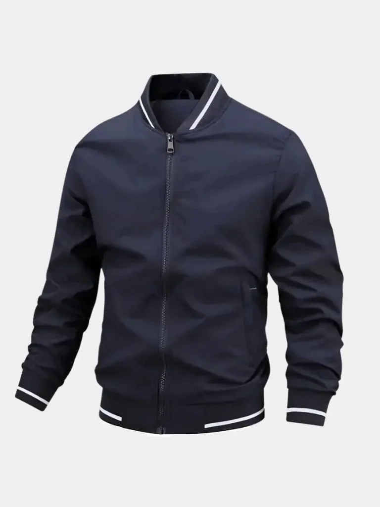 Casual Baseball Bomber Jacket | Bellmont Society