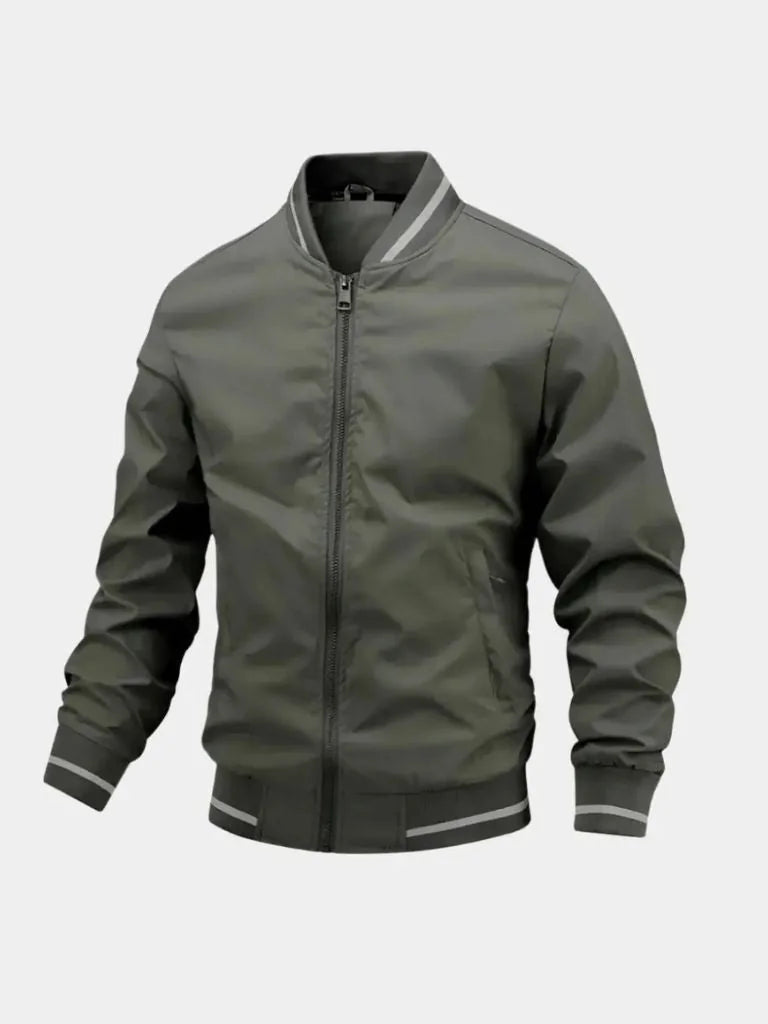 Casual Baseball Bomber Jacket | Bellmont Society