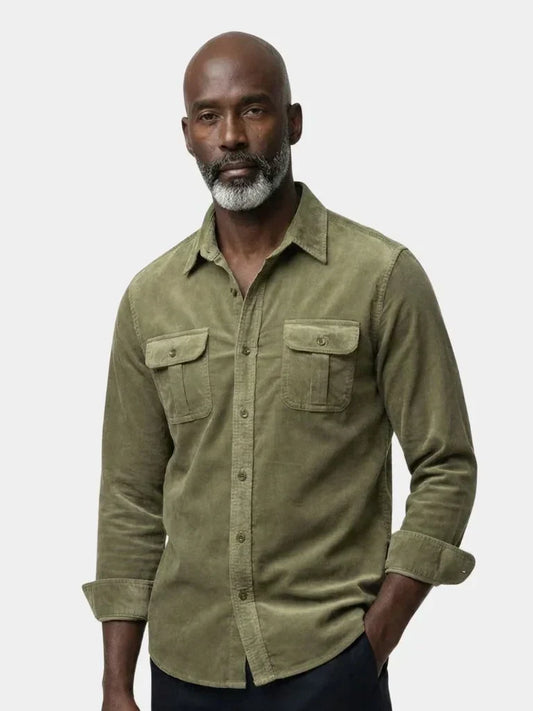 Casual Business Corduroy Shirt | Bellmont Society