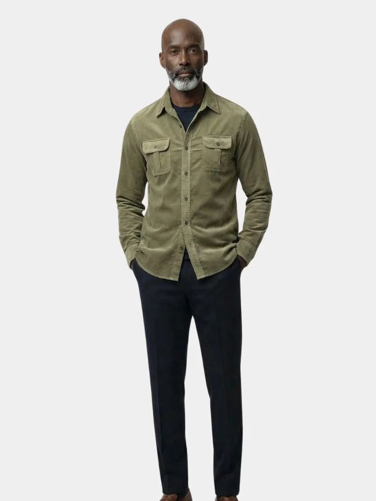 Casual Business Corduroy Shirt | Bellmont Society