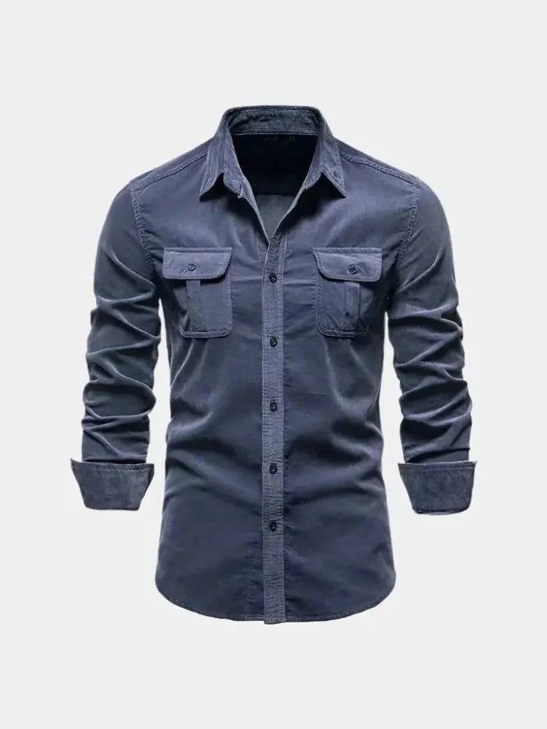 Casual Business Corduroy Shirt | Bellmont Society