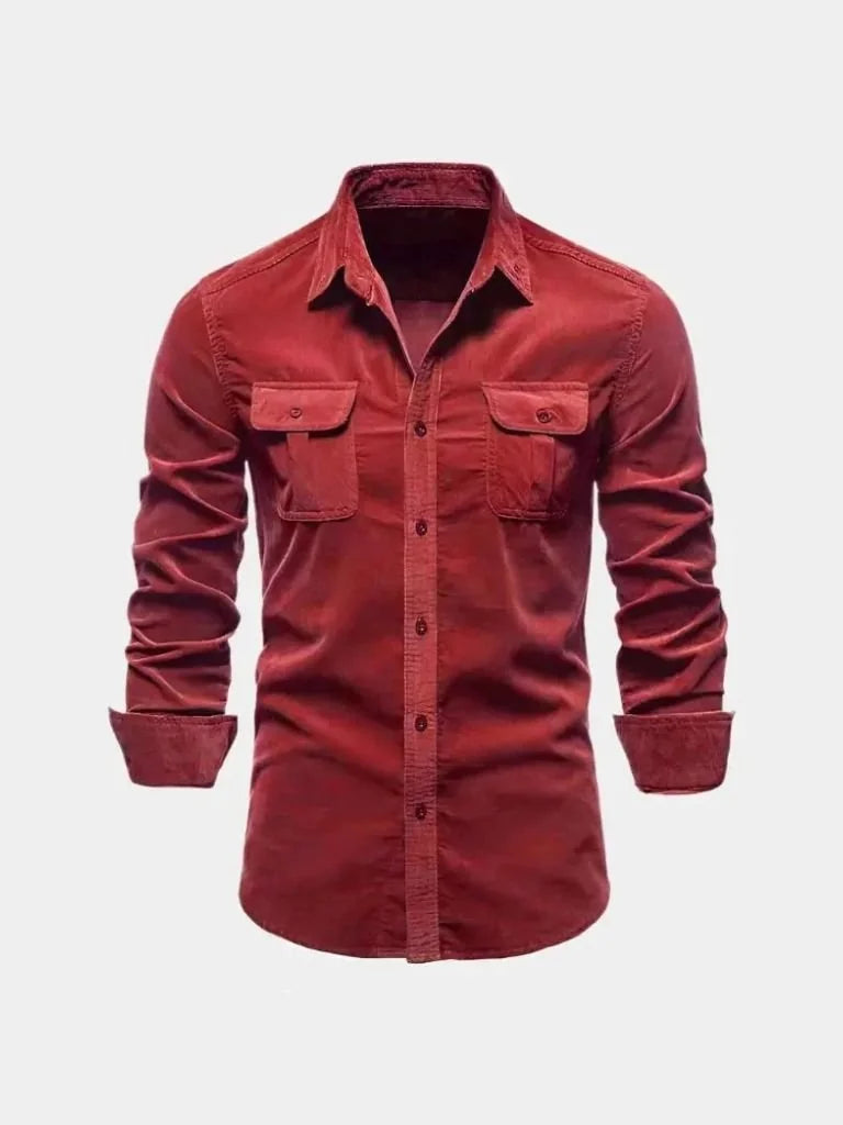 Casual Business Corduroy Shirt | Bellmont Society