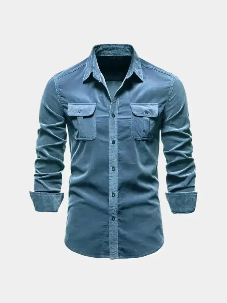 Casual Business Corduroy Shirt | Bellmont Society