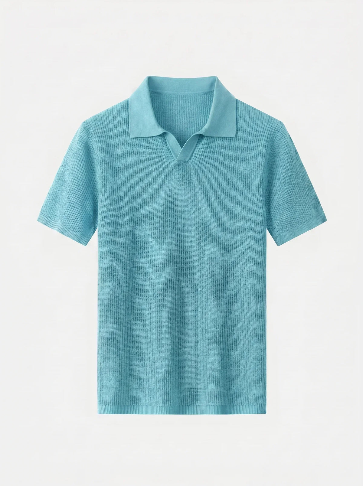 Casual Buttonless Knit Polo Shirt | Bellmont Society