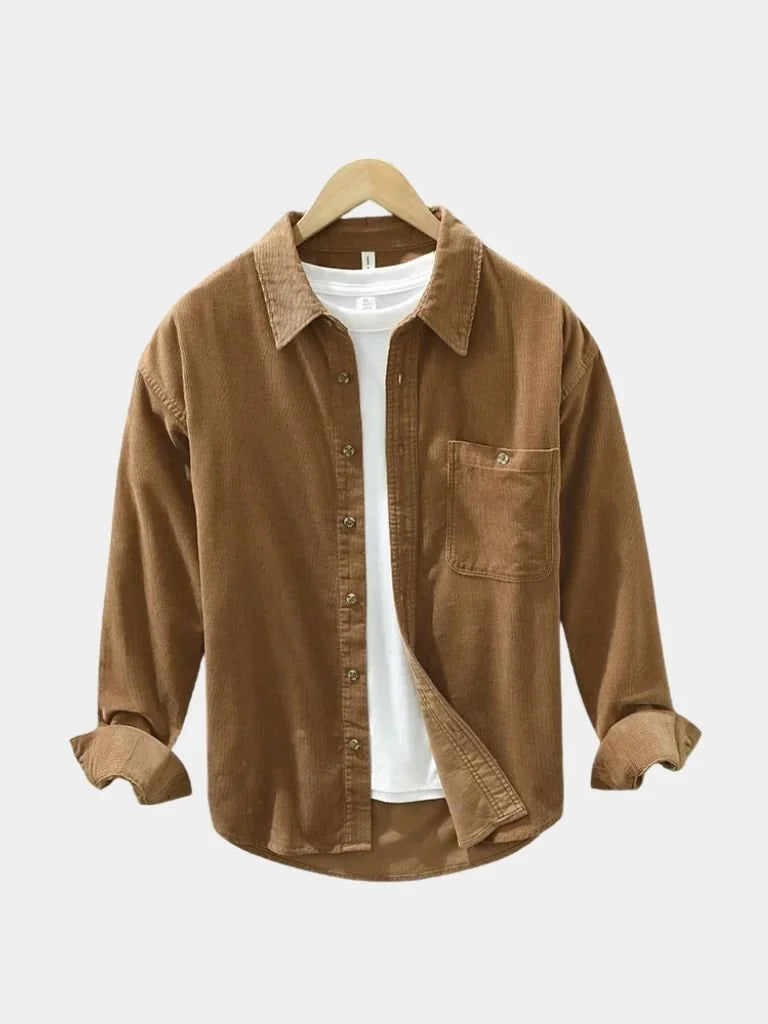 Casual Corduroy Shirt | Bellmont Society