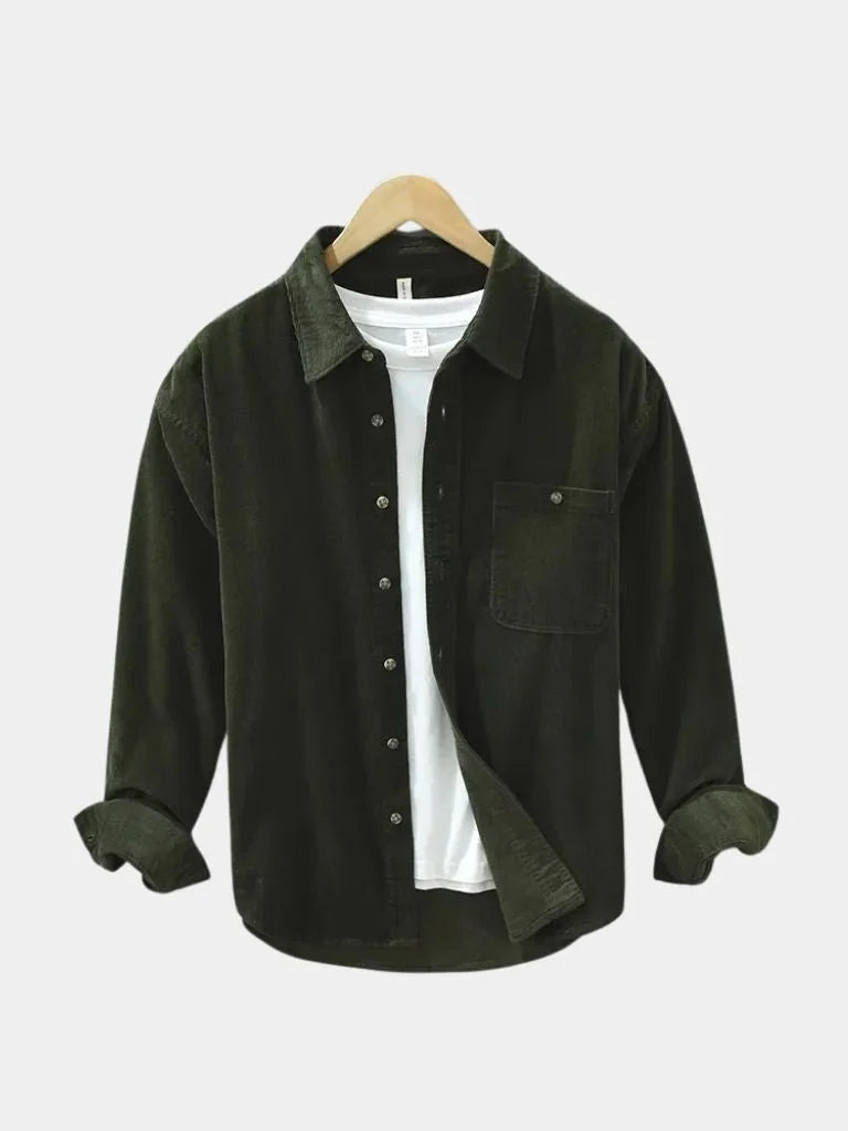 Casual Corduroy Shirt | Bellmont Society