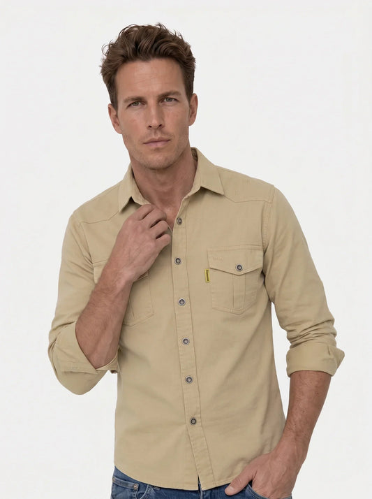 Casual Modern Men Shirt | Bellmont Society