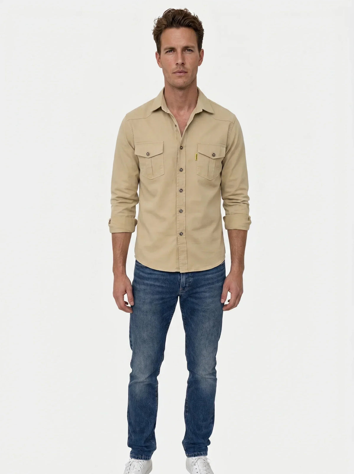 Casual Modern Men Shirt | Bellmont Society