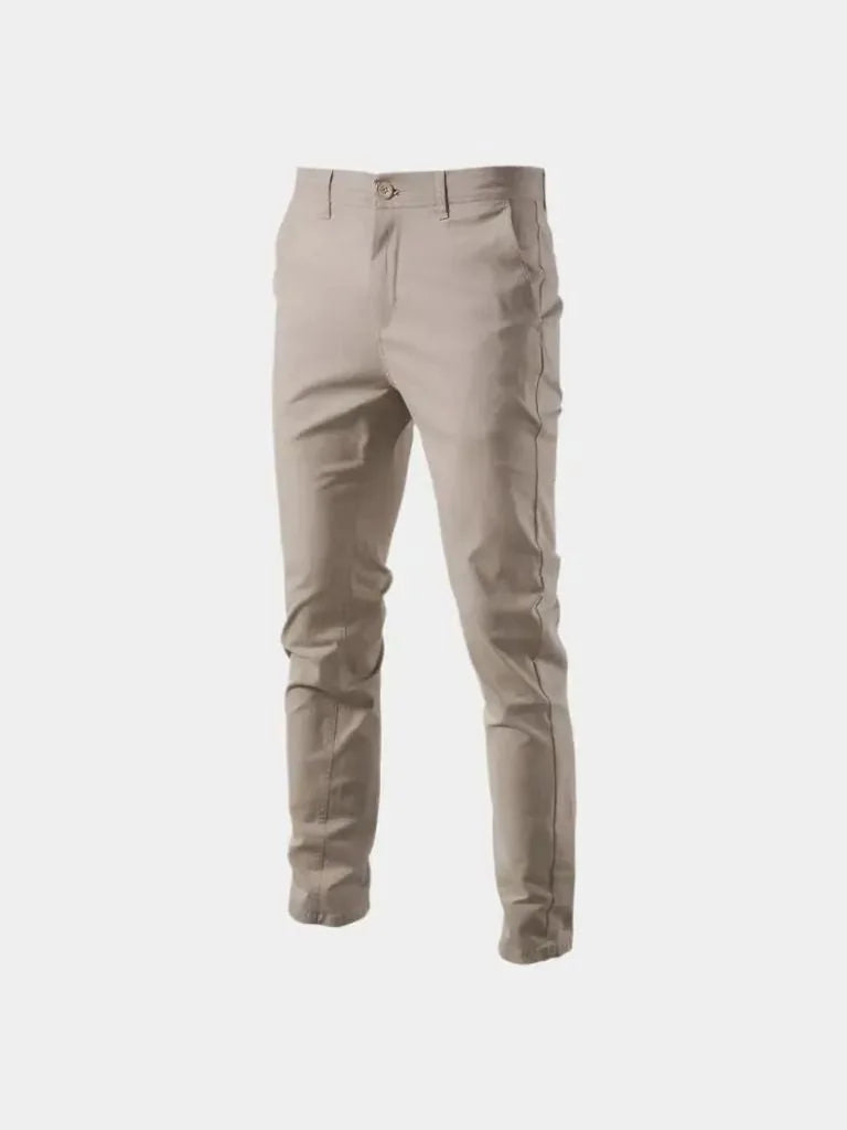 Casual Slim Fit Trousers | Bellmont Society