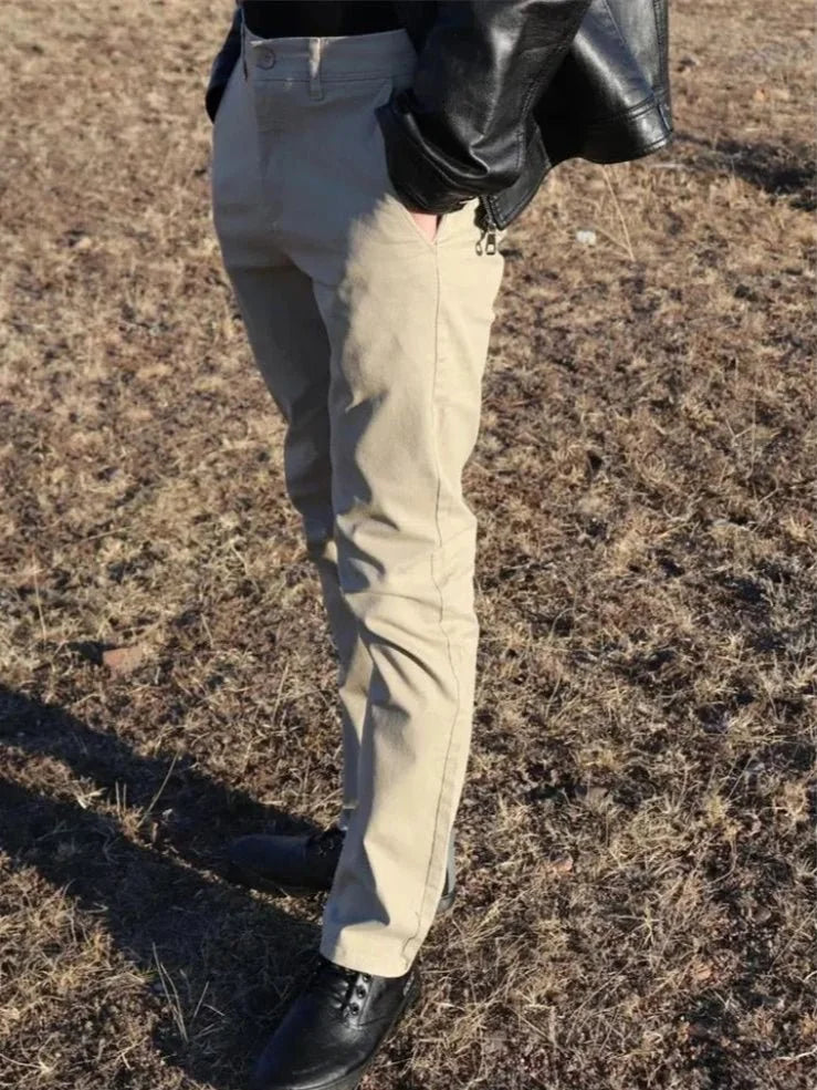 Casual Slim Fit Trousers | Bellmont Society