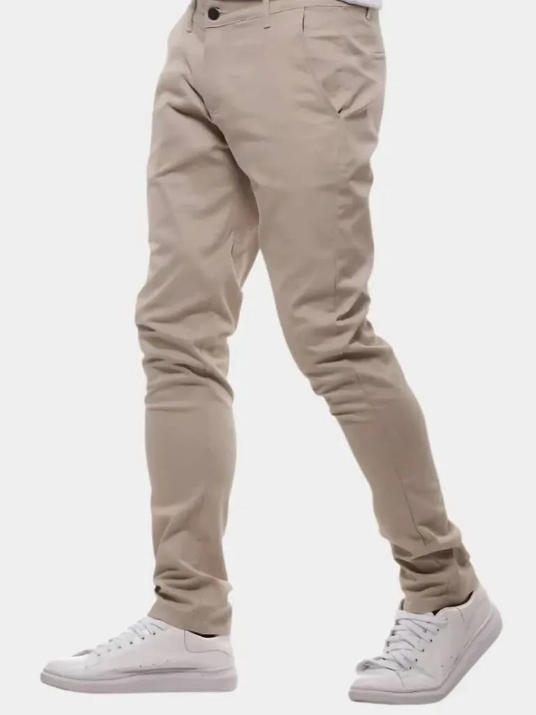 Casual Slim Fit Trousers | Bellmont Society