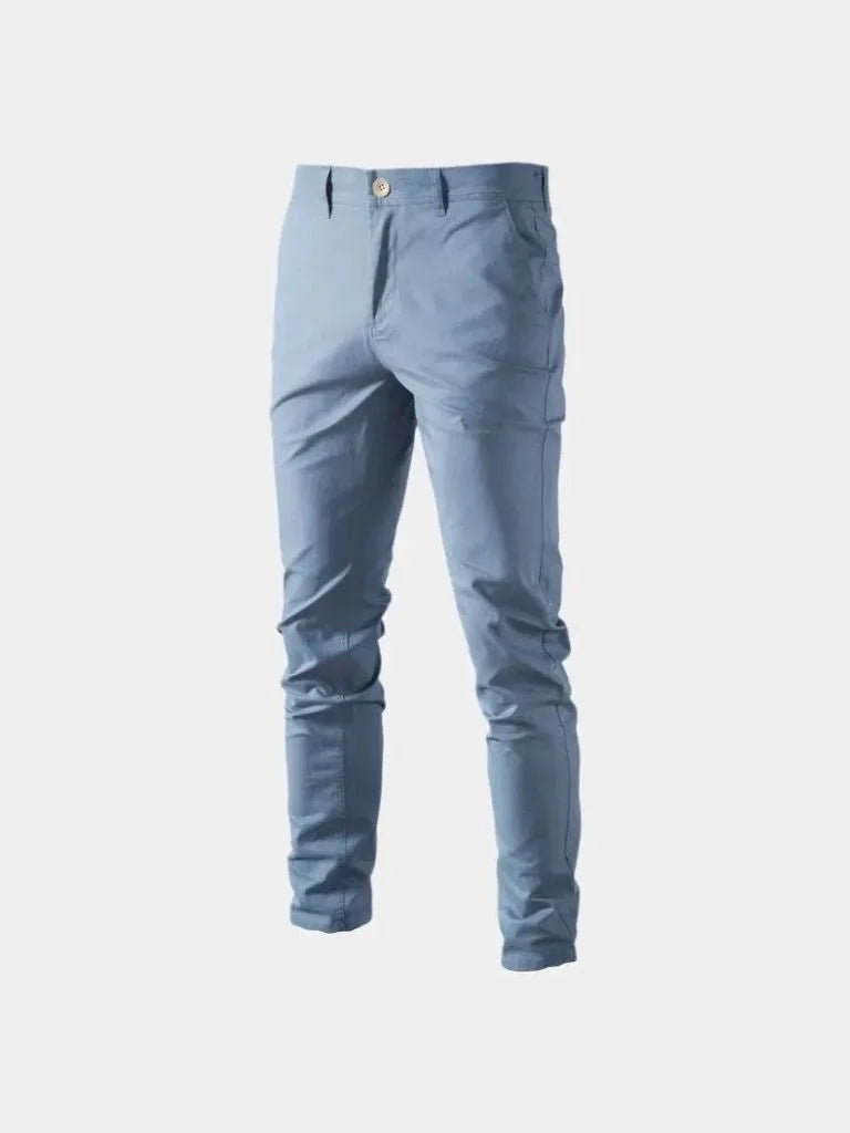 Casual Slim Fit Trousers | Bellmont Society