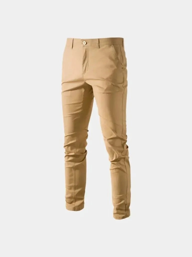 Casual Slim Fit Trousers | Bellmont Society