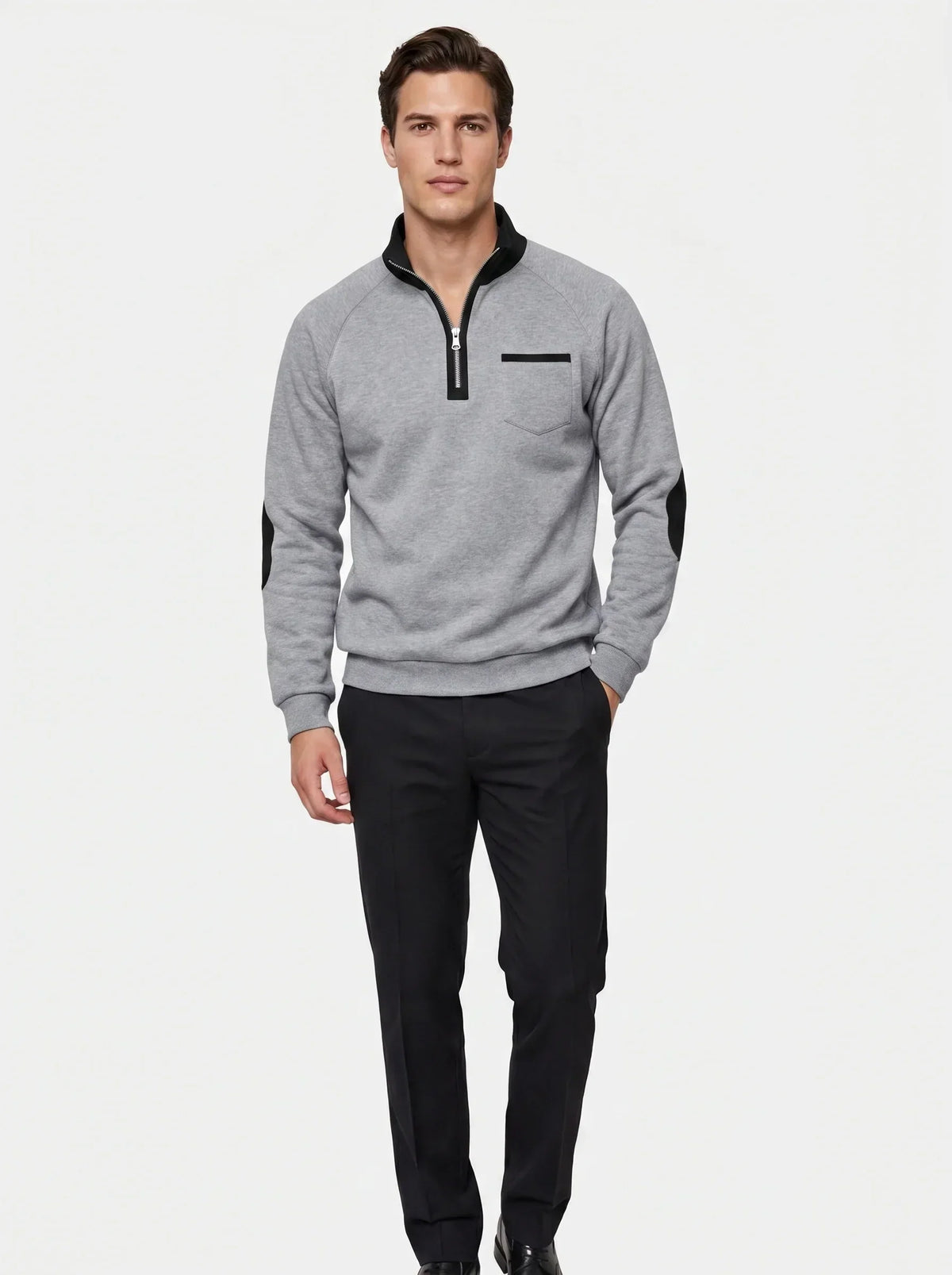 Classic Academy High Collar Pullover | Bellmont Society