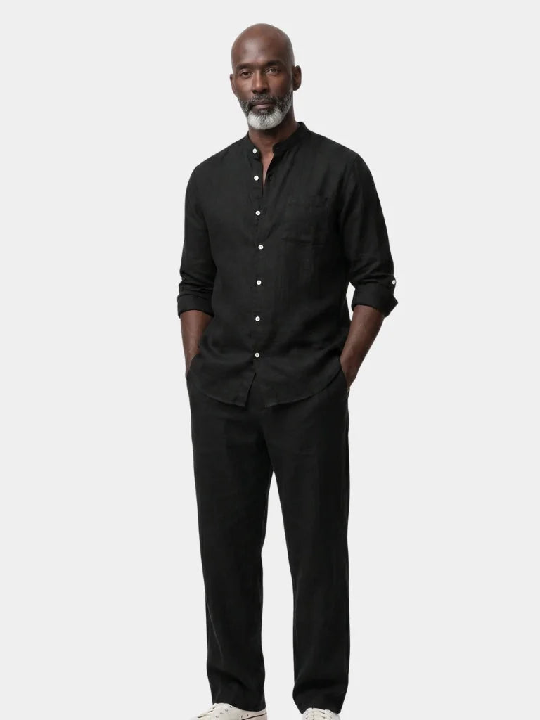 Classic Collar Relaxed Set | Bellmont Society