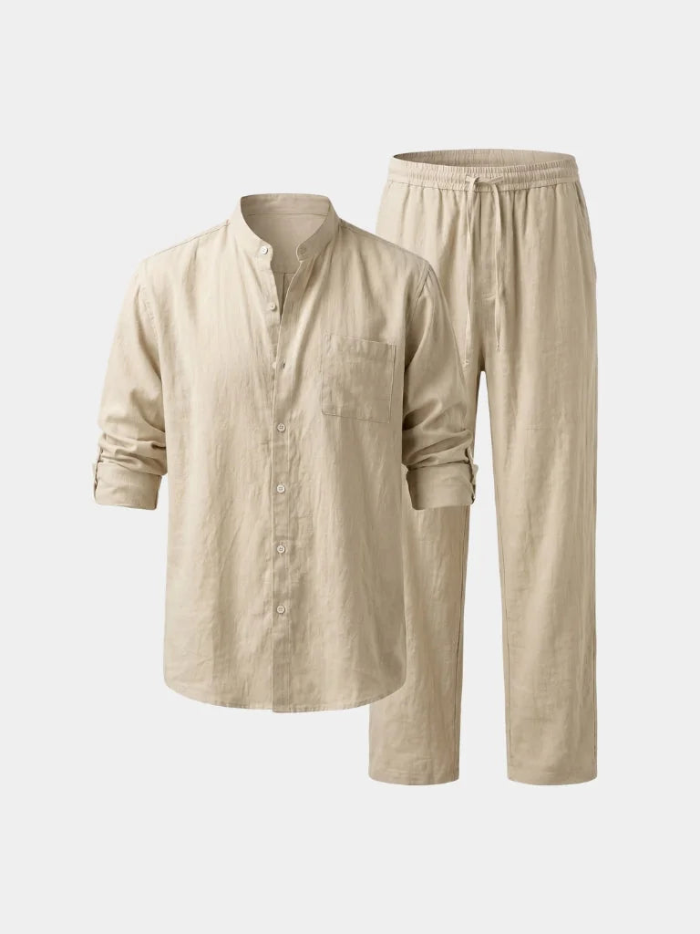 Classic Collar Relaxed Set | Bellmont Society