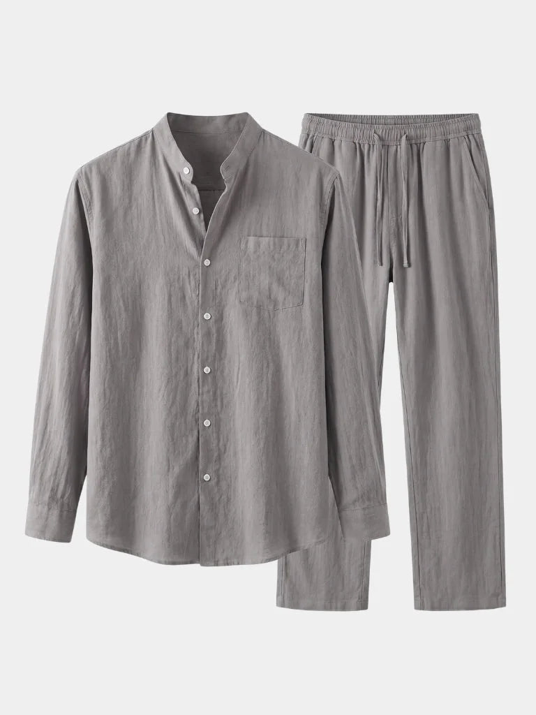 Classic Collar Relaxed Set | Bellmont Society