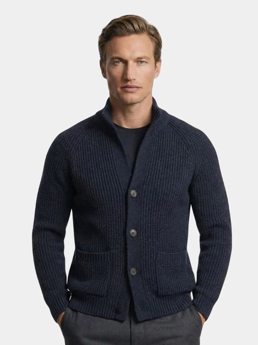 Classic Heritage Botton Knit Jacket | Bellmont Society