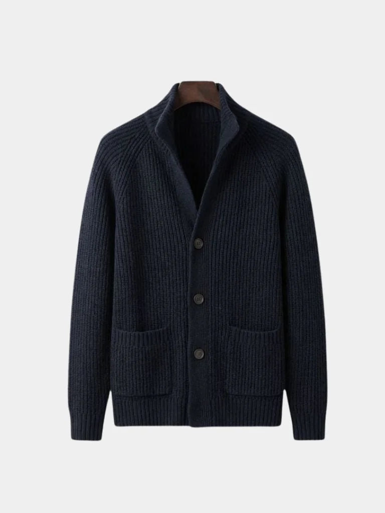 Classic Heritage Botton Knit Jacket | Bellmont Society
