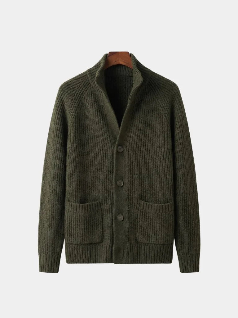 Classic Heritage Botton Knit Jacket | Bellmont Society