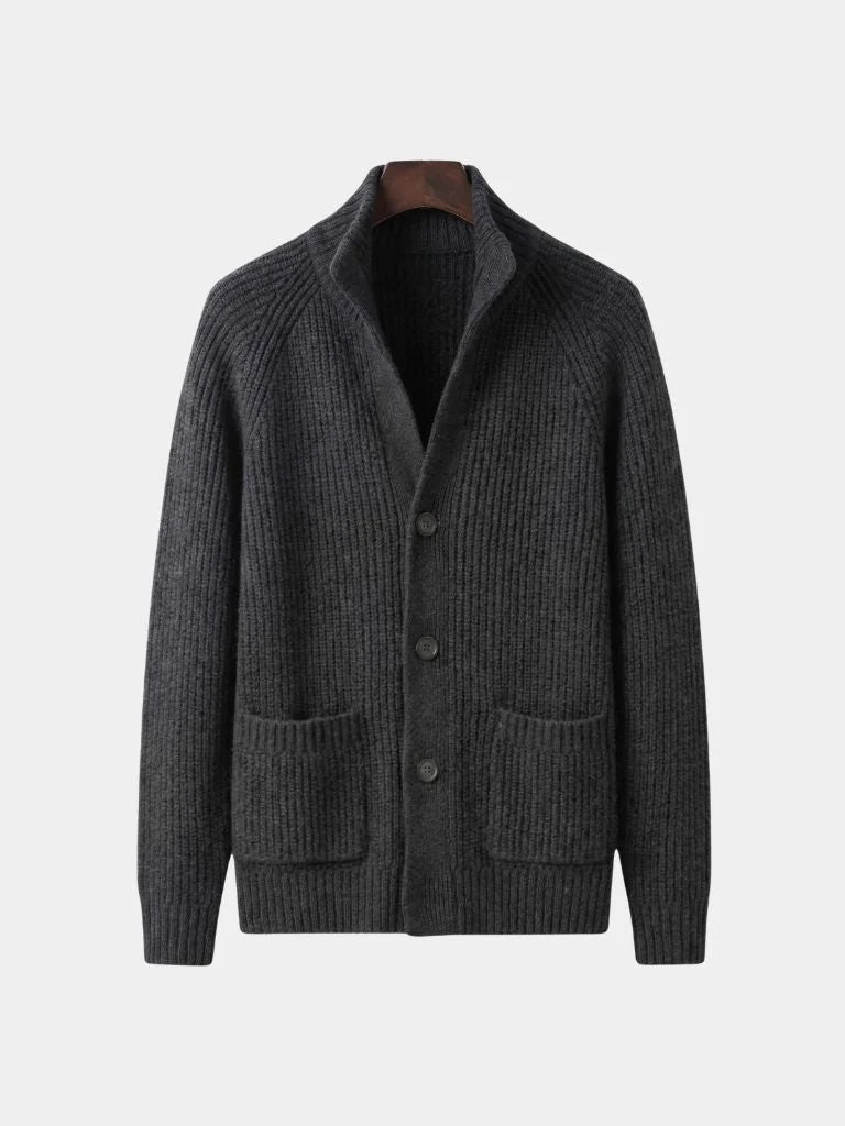 Classic Heritage Botton Knit Jacket | Bellmont Society