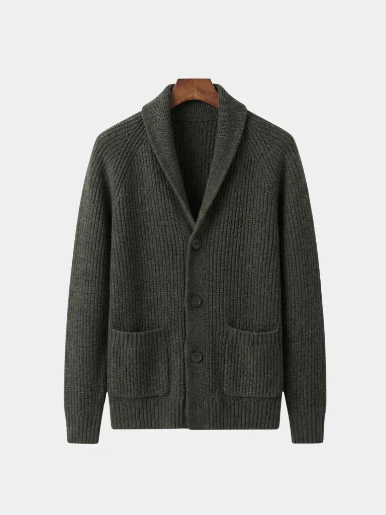 Classic Heritage Botton Knit Jacket | Bellmont Society