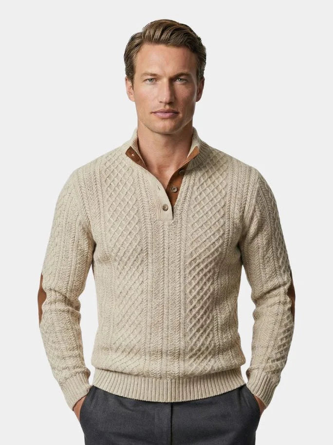 Classic High Collar Pullover | Bellmont Society