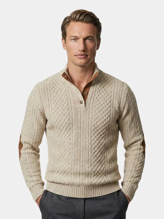 Classic High Collar Pullover | Bellmont Society