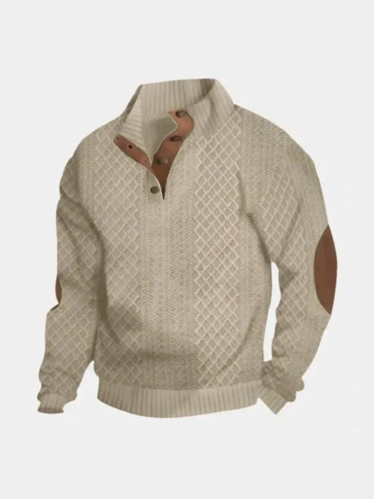 Classic High Collar Pullover | Bellmont Society