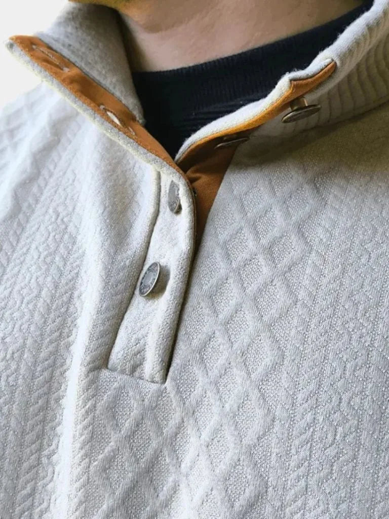 Classic High Collar Pullover | Bellmont Society