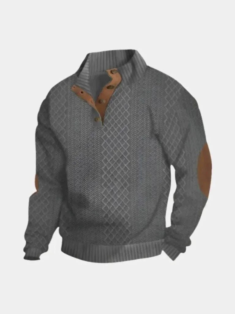 Classic High Collar Pullover | Bellmont Society