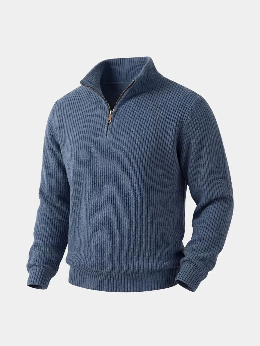 Classic Highland Quarter-Zip Sweater | Bellmont Society