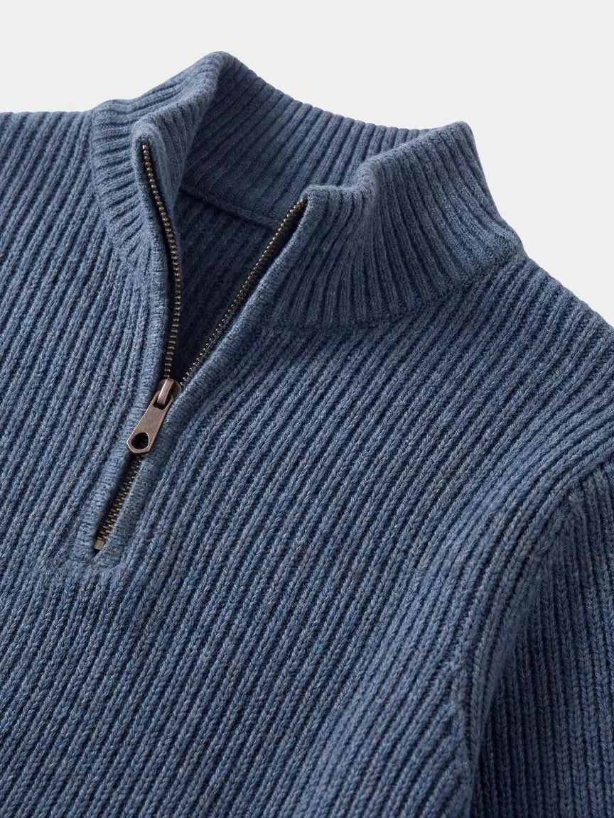 Classic Highland Quarter-Zip Sweater | Bellmont Society