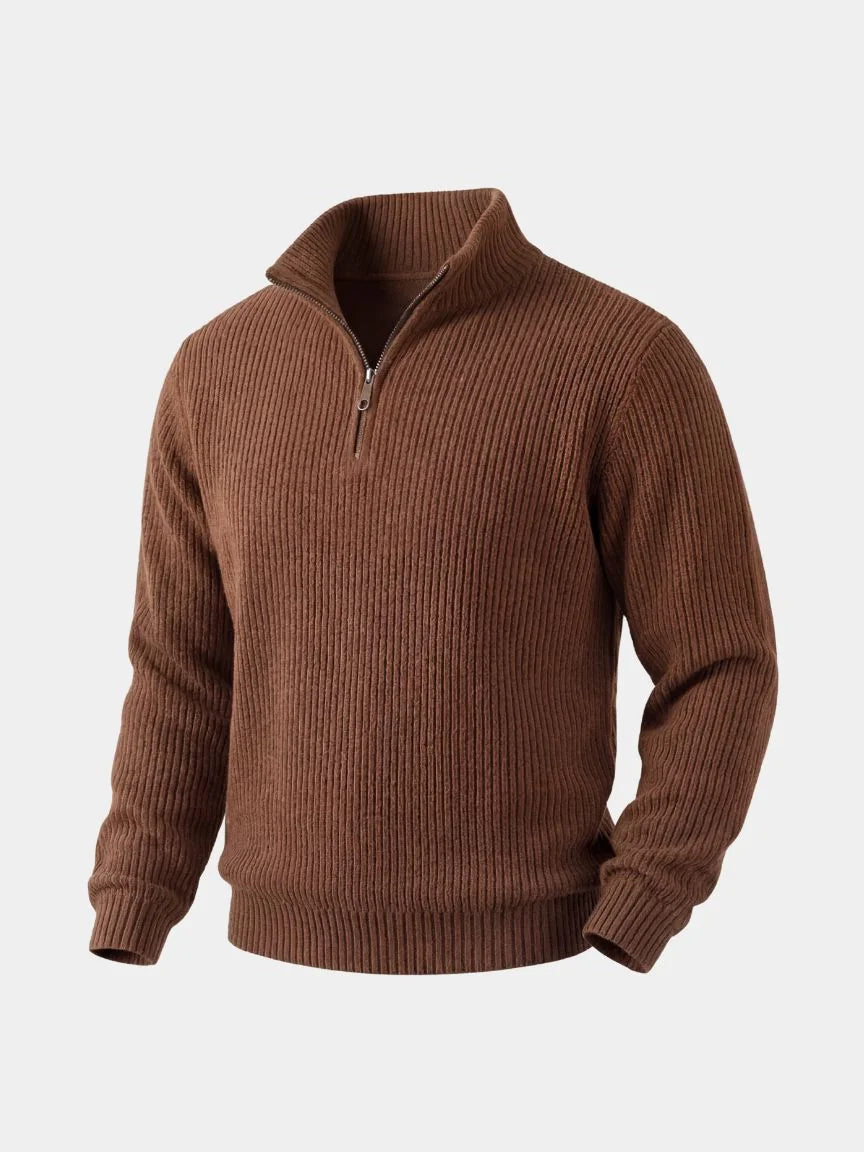 Classic Highland Quarter-Zip Sweater | Bellmont Society